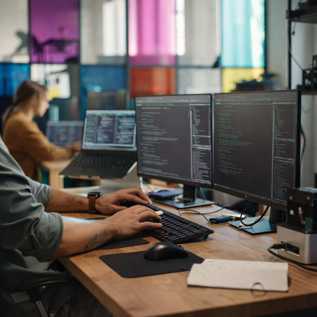 Office workspace environment